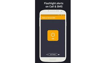 Flash On Call SMS for Android - Download the APK from Habererciyes